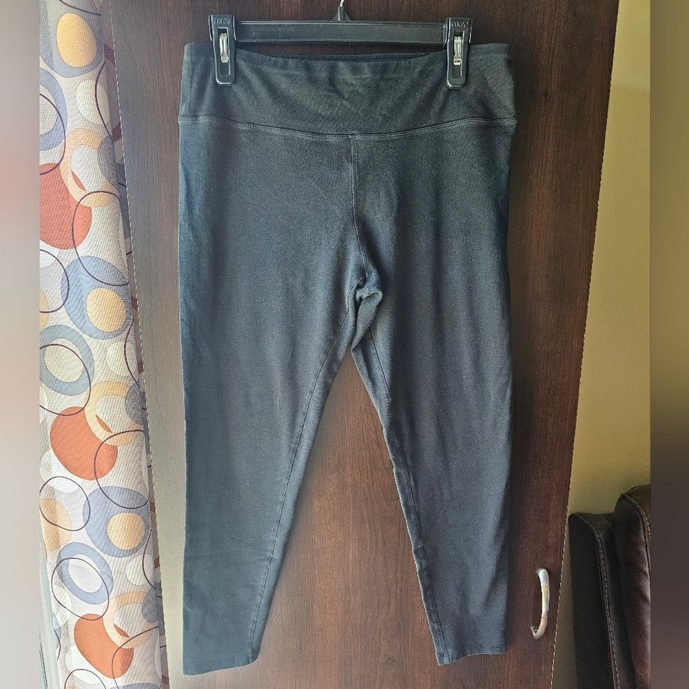 Express Black Ankle Leggings Size Large